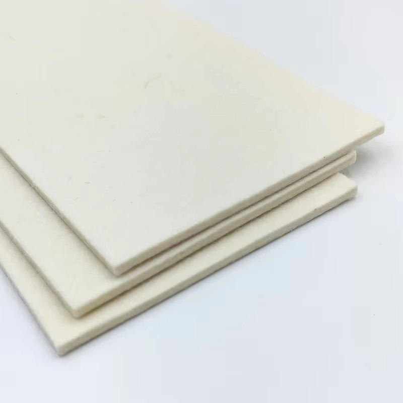 Felt Sheet Wool - サックス用天然ウールフェルトシート5枚、トランペットバルブ用フェルトワッシャーパッド、木管楽器・金管楽器修理部品