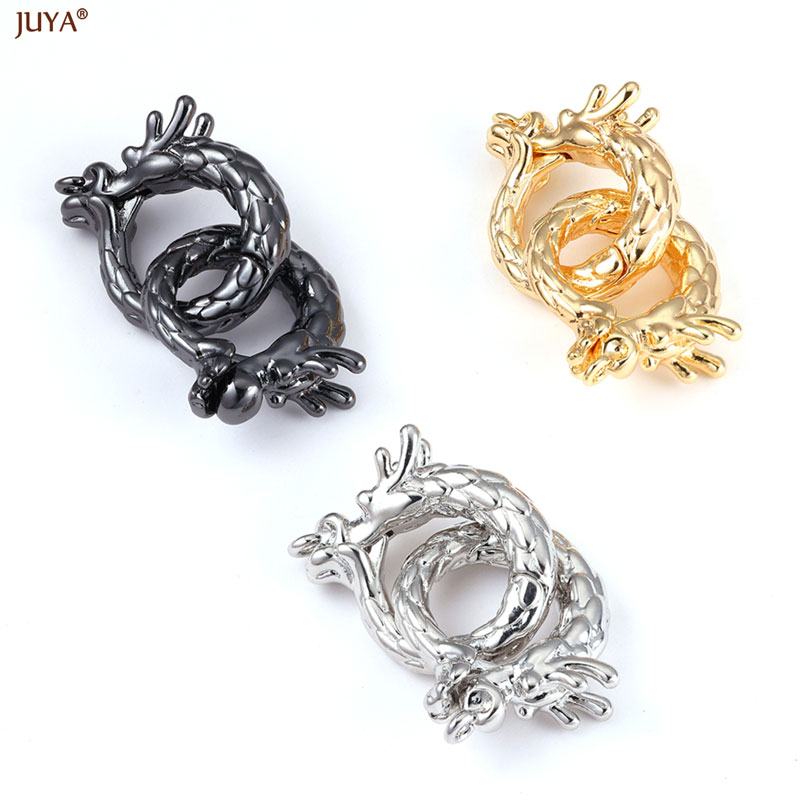 Embroidery Artwork - JUYA-18K金メッキと銀メッキ銅フック、留め金、DIY針仕事用ファスナー、真珠、ジュエリー作りアクセサリー