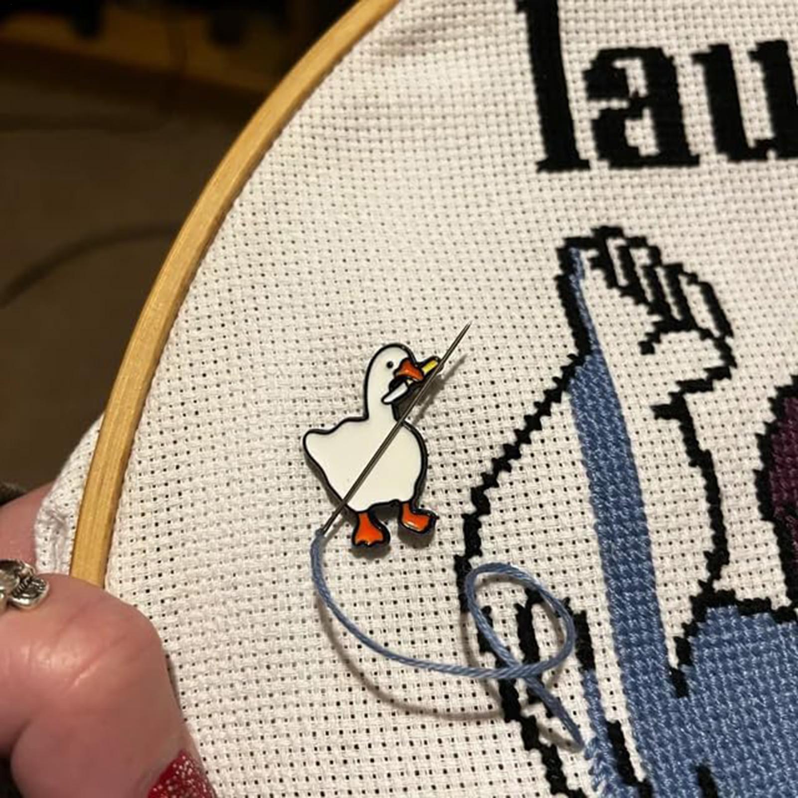 Needle Minder Magnet - 針マインダーマグネット グース ニードルホルダー 縫製用 磁気針ホルダー 刺繍針キーパー