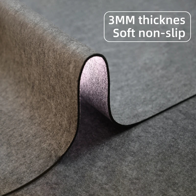 Felt Sheet Wool - ウールフェルトマウスパッドオフィスコンピュータデスクプロテクターマットテーブルラップトップクッション滑り止めキーボードマットゲームアクセサリー