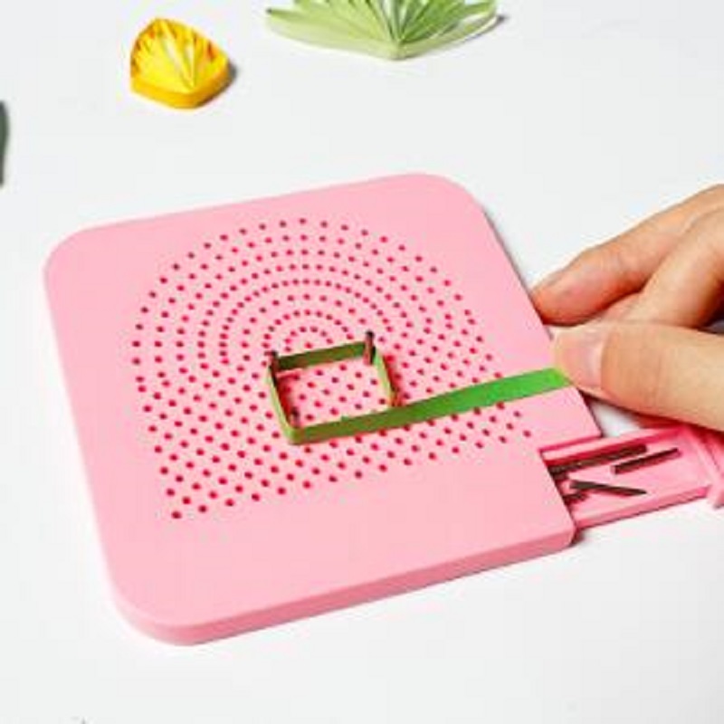 Embroidery Guide Paper - 手作りキルターグリッドガイド紙折りクラフト紙クイリングペーパークラフトツール DIY ペーパークイリングツールドロップシッピング