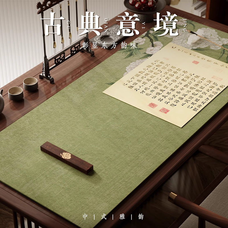 Felt Sheet Wool - 柔らかい中国風の書道パッド,ウールのフェルトパッド,洗えるデスクプロテクター,ブラシの単語を書くための特別な中国語