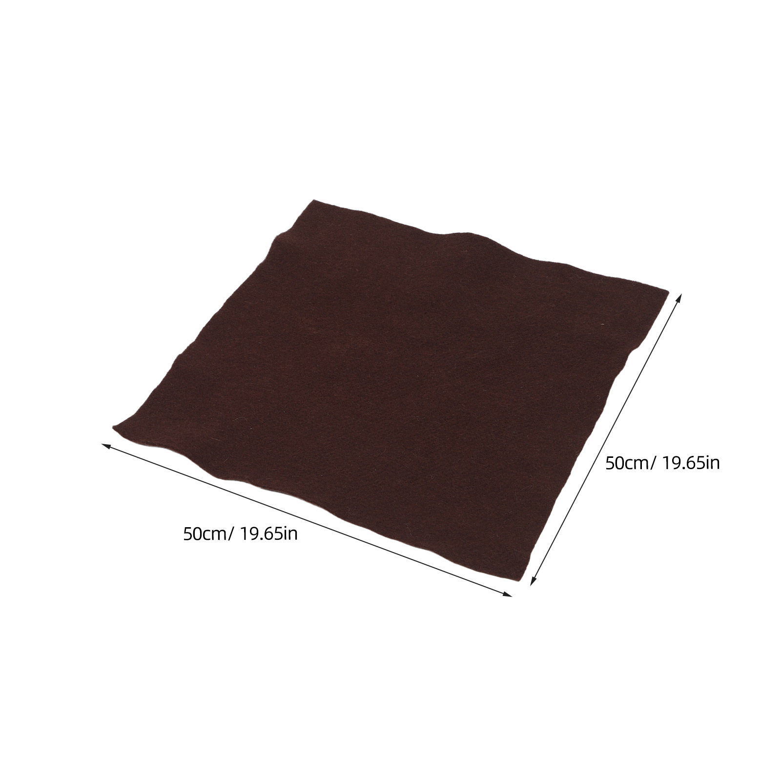 2枚組ウールフェルトシート 薄手で硬めの生地 ニードルフェル - Felt Sheet Wool のレビューと価格