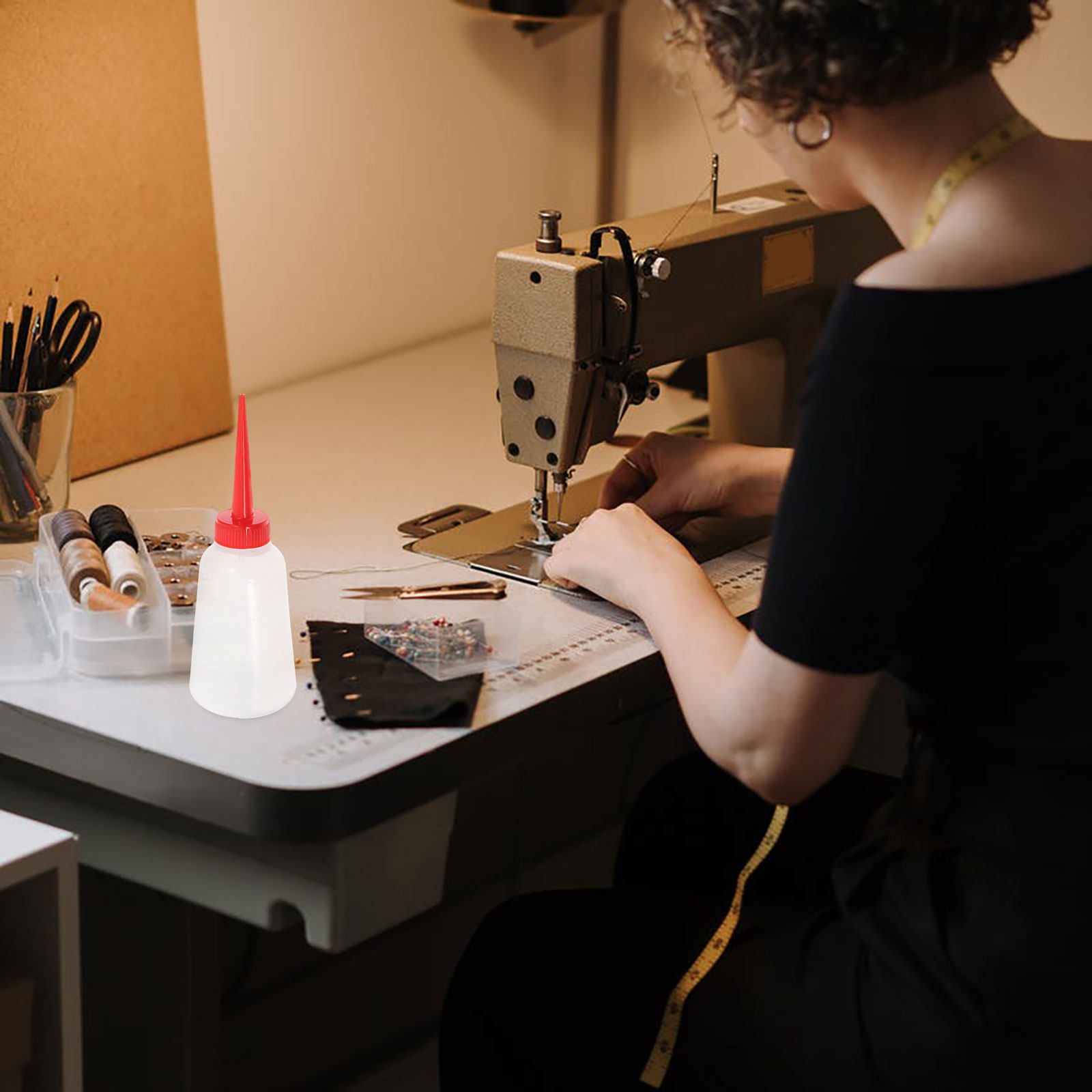 2個入りプラスチック製ミシンオイルボトル、エンジンオイル用ジ - Embroidery Needles のレビューと価格