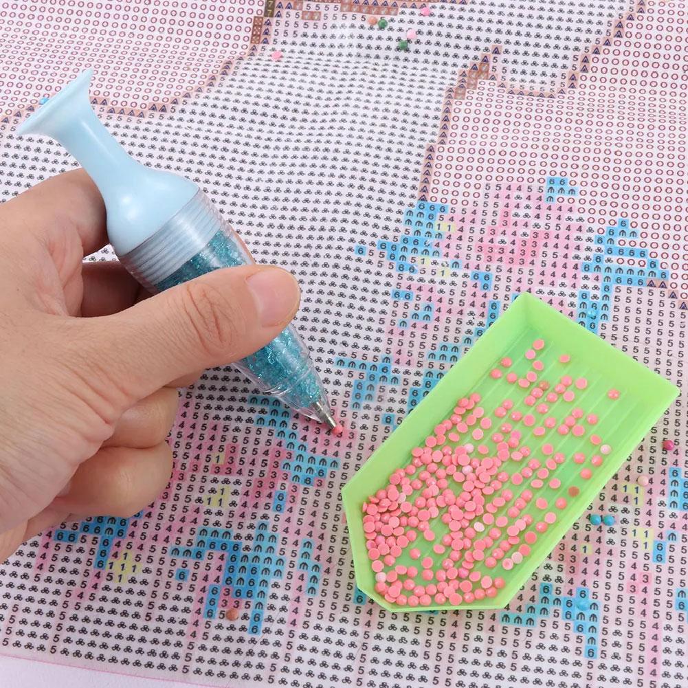 花瓶型ドリルペンペンクラフトクロスステッチツール多機能ダイヤ - Embroidery Artwork のレビューと価格