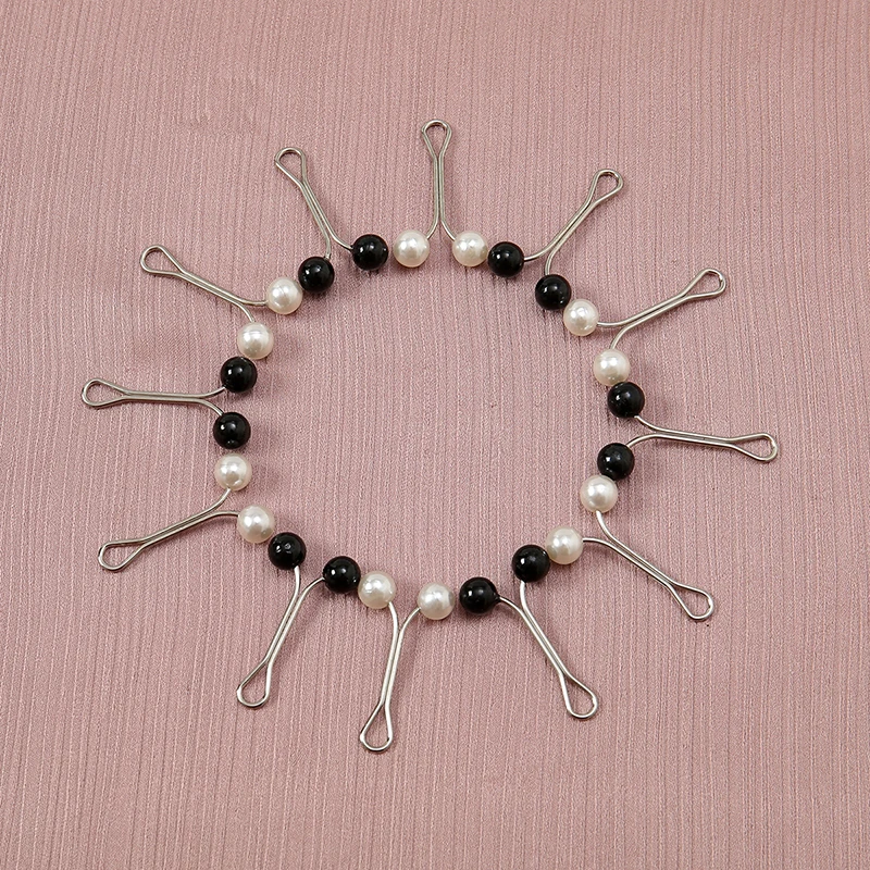 12 ピース/バッグイスラム教徒ヒジャーブピンスカーフファッ - Embroidery Eyebrow のレビューと価格