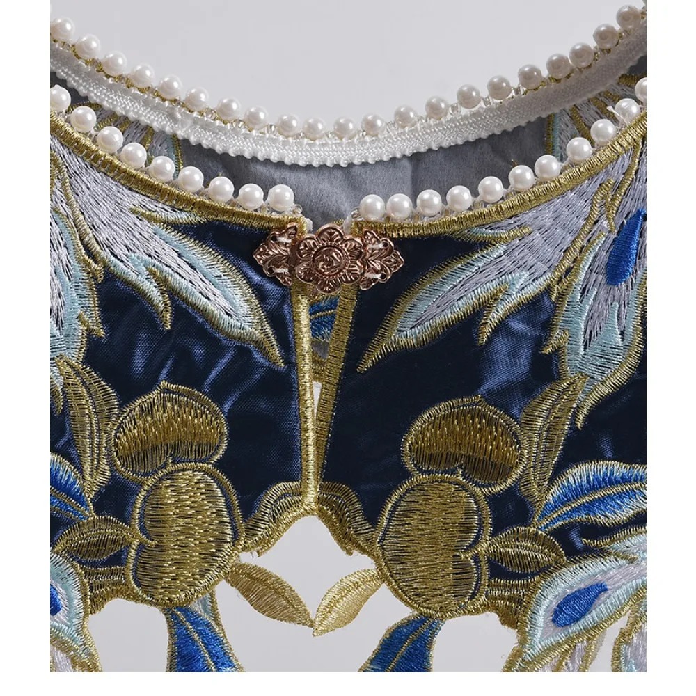 ヴィンテージ袍女性服ストリートウェアエスニックスタイル刺繍ラ - Embroidery Horse のレビューと価格