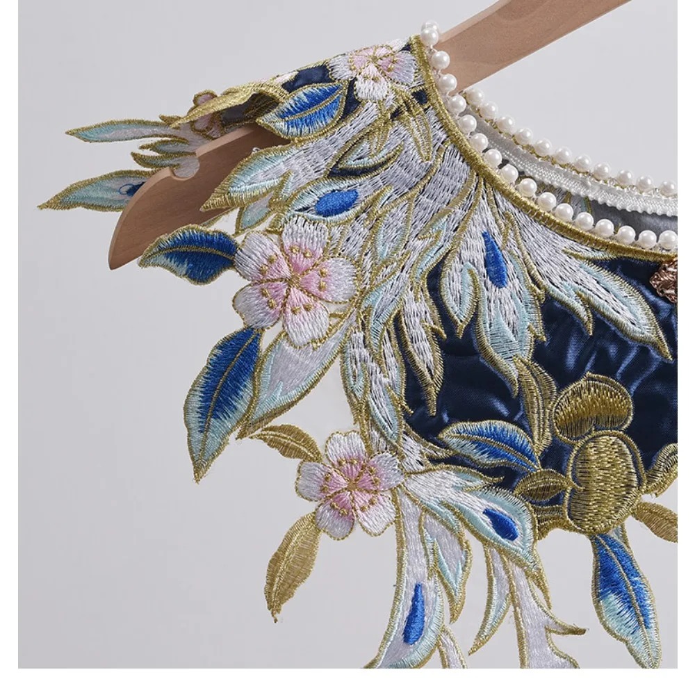 ヴィンテージ袍女性服ストリートウェアエスニックスタイル刺繍ラ - Embroidery Horse のレビューと価格