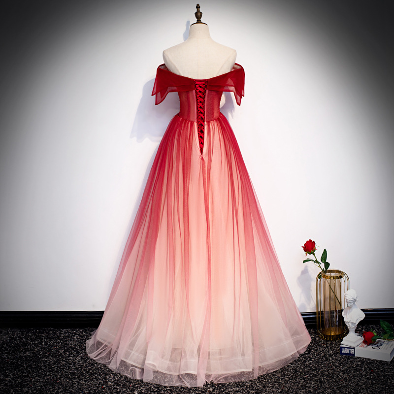 2026年新作 夏 ロングスタイル フェアリー イブニングド - Embroidery Organza のレビューと価格