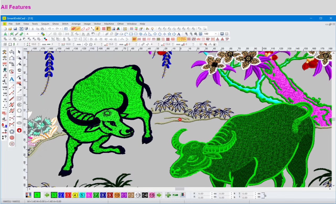 デジタル化ソフトウェア ベクタ化 刺繍機専用 DST DSB - Embroidery Vector のレビューと価格