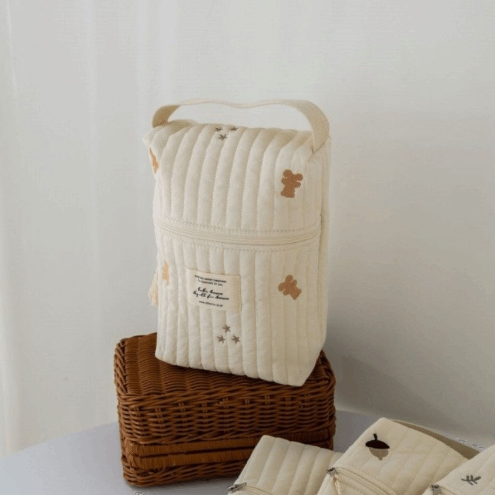 ファッションキルティングポータブルベビーカーナップサック大容 - Embroidery And Quilting のレビューと価格