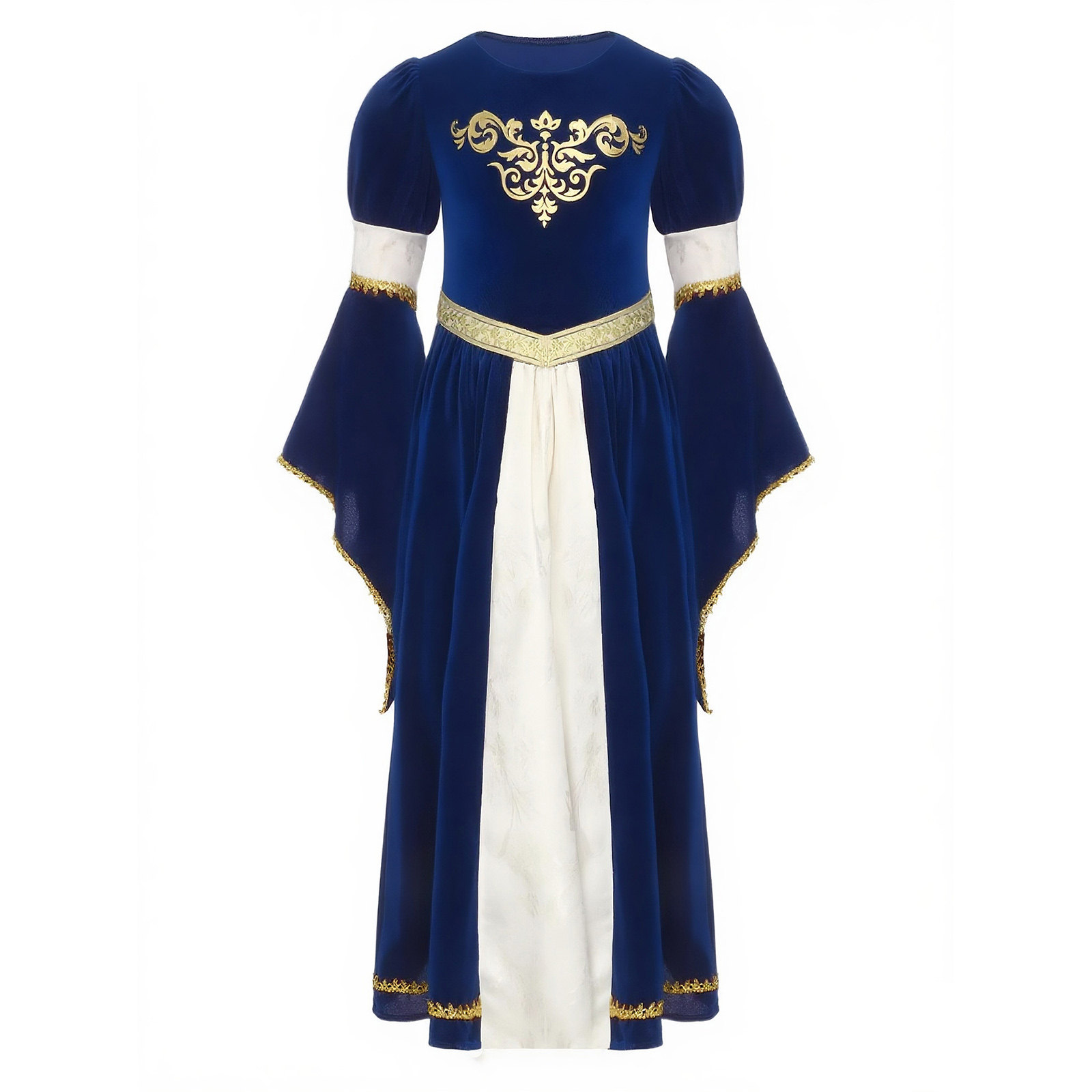 女の子中世プリンセス/ビクトリア朝の女王ハロウィンコスプレ衣 - Embroidery Class のレビューと価格