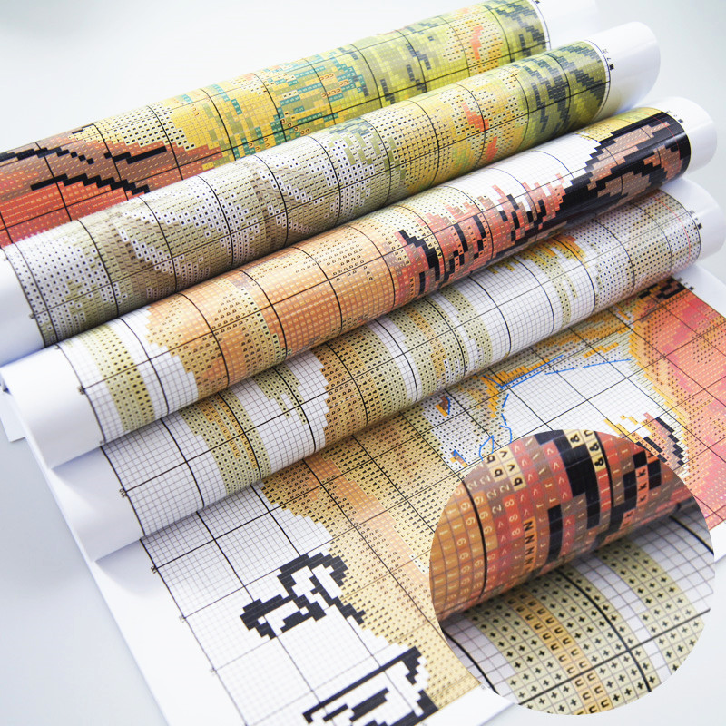 ミステリアスなマグノリアパターン カウントクロスステッチセッ - Embroidery X Pattern のレビューと価格