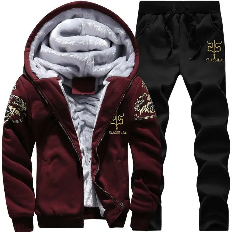秋冬メンズスポーツセットカジュアルフード付きカーディガンジャ - Embroidery Zip Up Hoodie のレビューと価格