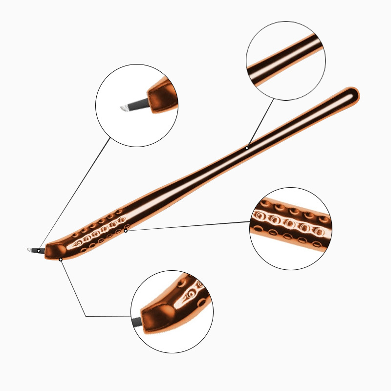 10 個使い捨てマイクロブレード手動刺繍ペンアートメイクマイ - Embroidery Eyebrow のレビューと価格