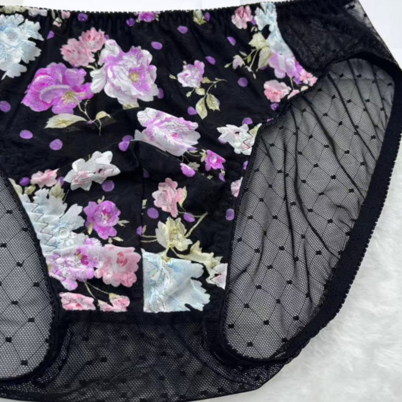 男性用花柄刺繍セクシーパンティー、シシーレースシースルー下着 - Embroidery Underwear のレビューと価格