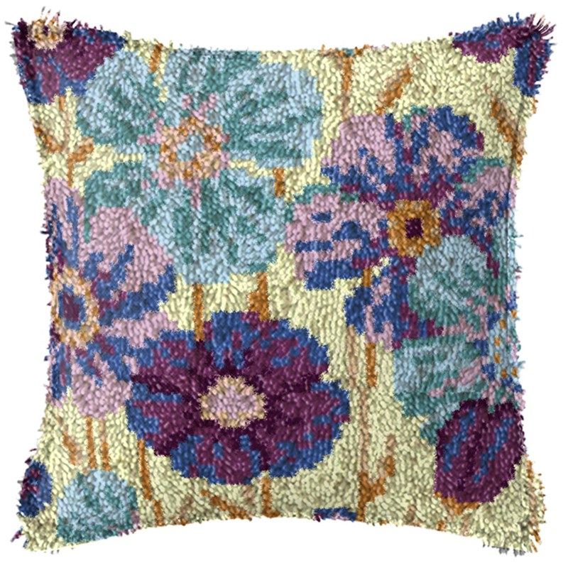 ヨーロッパ風レトロフラワーラッチフックキットセット スミルナ - Embroidery Knot のレビューと価格