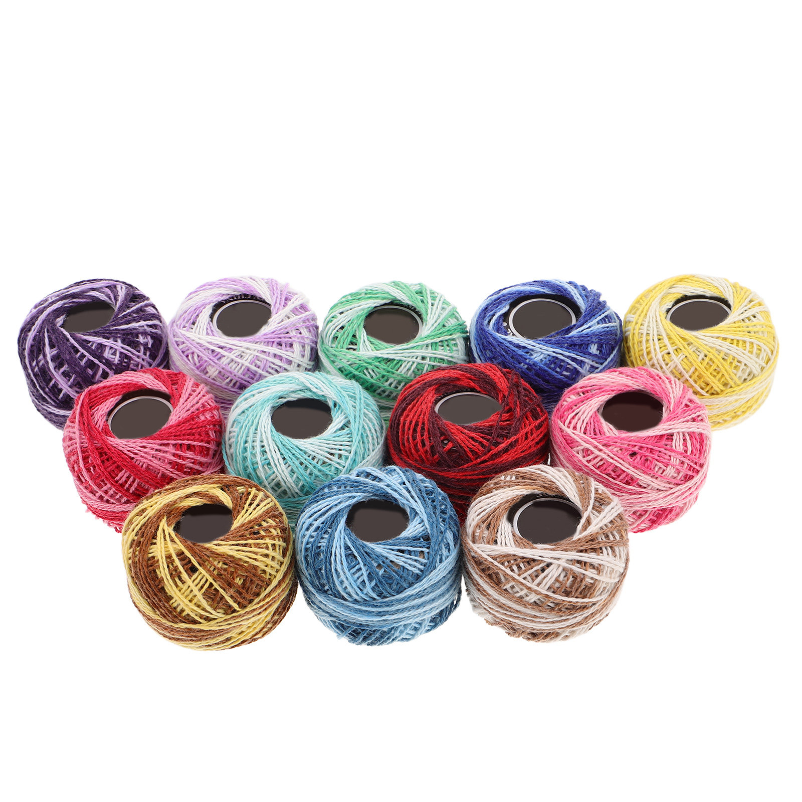 12色の刺繍用綿糸セット、DIYクラフト、クロスステッチ、編 - Embroidery Stitch のレビューと価格