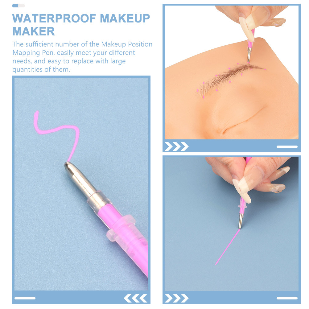 3本入りアイブロウマッピングペン プロフェッショナルマニュア - Embroidery Eyebrow のレビューと価格