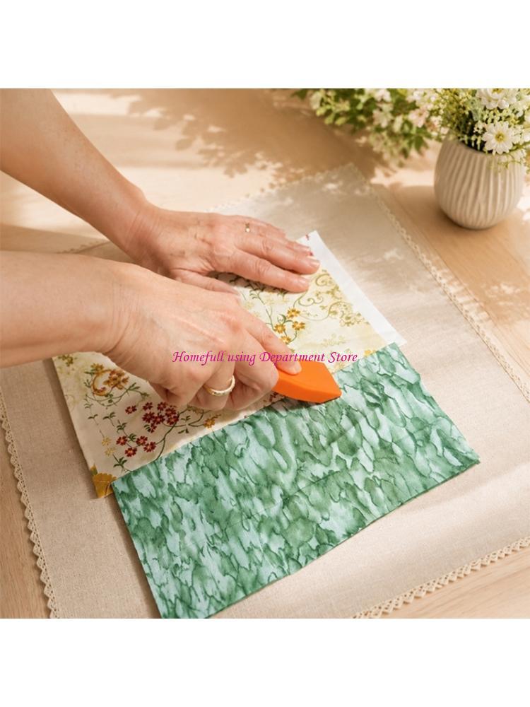 ソーイングテーブルやペーパークラフト用の生地折り押さえ縫い目 - Embroidery Guide Paper のレビューと価格