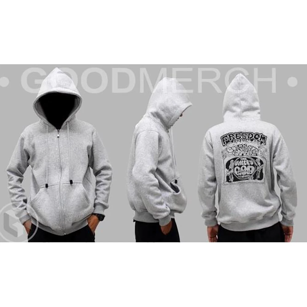 恐怖の泣き声エドワードのジップフーディ、流行の美的フーディ、 - Embroidery Zip Up Hoodie のレビューと価格