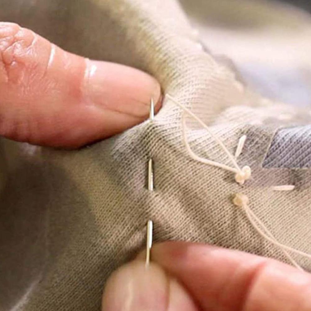 25 個ラージアイステッチ針ミシン針手作り革針鋼糸編み針縫製 - Embroidery Needles のレビューと価格