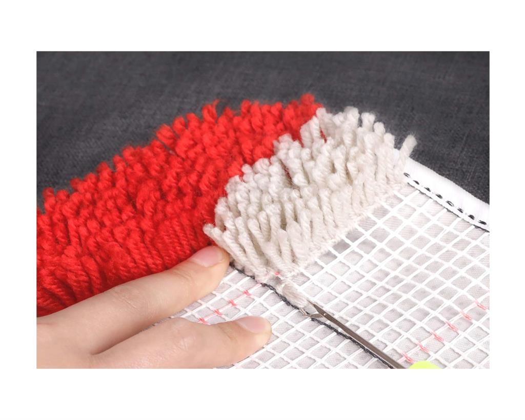 ラッチフックキットクリアランス馬オオカミイルカルッチフック敷 - Embroidery Horse のレビューと価格