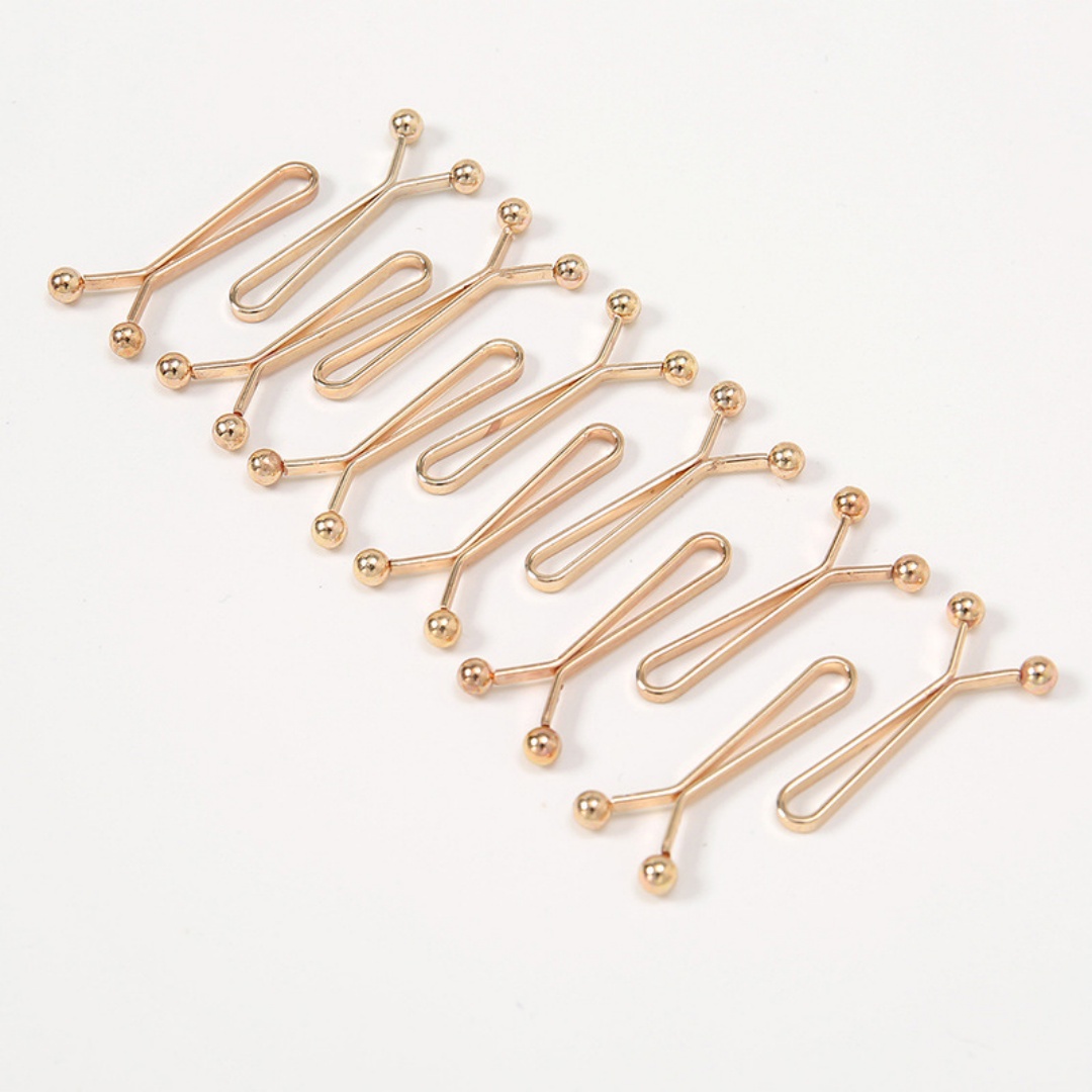 卸売 12個/袋 スカーフクリップ ブローチピン 無地装飾ア - Embroidery Eyebrow のレビューと価格