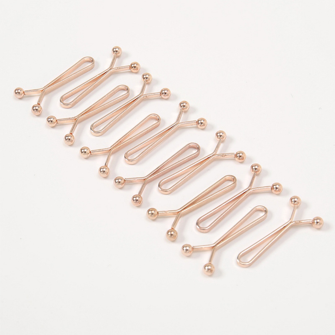 卸売 12個/袋 スカーフクリップ ブローチピン 無地装飾ア - Embroidery Eyebrow のレビューと価格