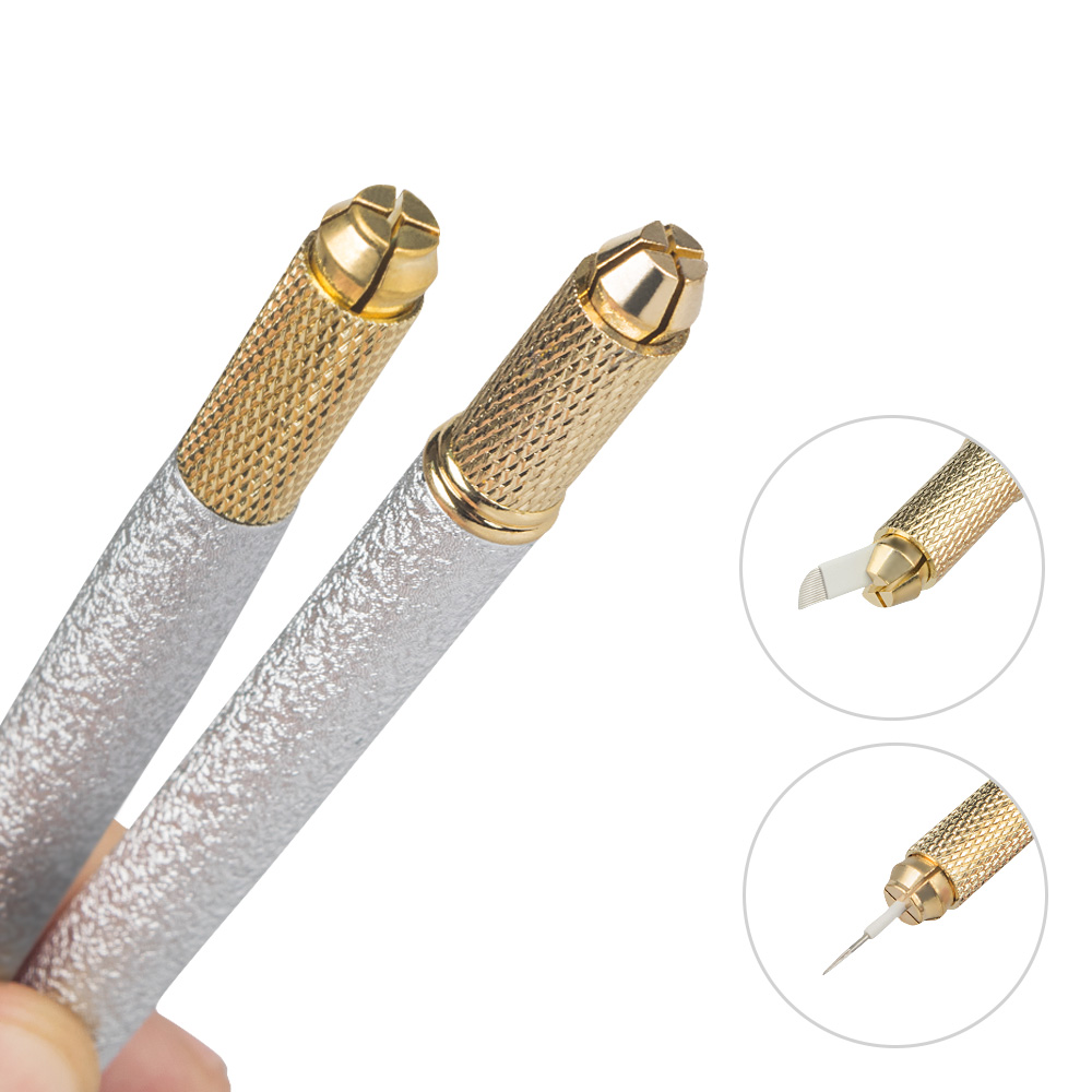 マイクロブレード,ダブルエンドメタルレリーフ刺embroid - Embroidery Eyebrow のレビューと価格