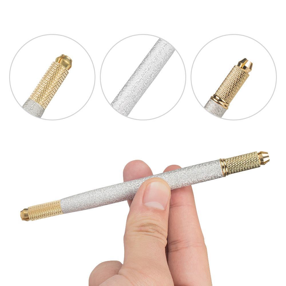 マイクロブレード,ダブルエンドメタルレリーフ刺embroid - Embroidery Eyebrow のレビューと価格